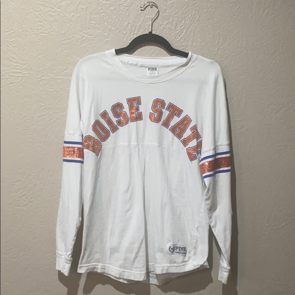 PINK Boise State University Longsleeve T-Shirt
